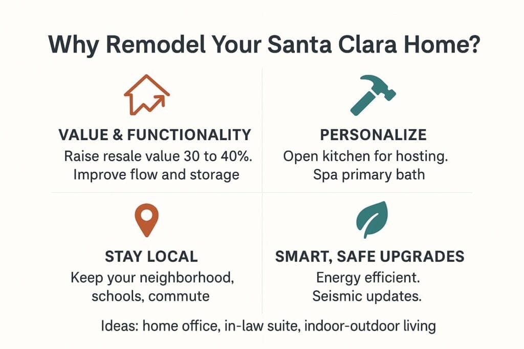 Why Remodel Your Santa Clara Home